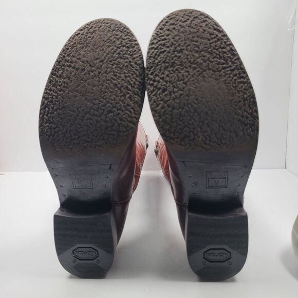 Frye Melissa Button Tall Knee Pull On Women's Brown Boots 77167 US Size 7.5B - Picture 13 of 15